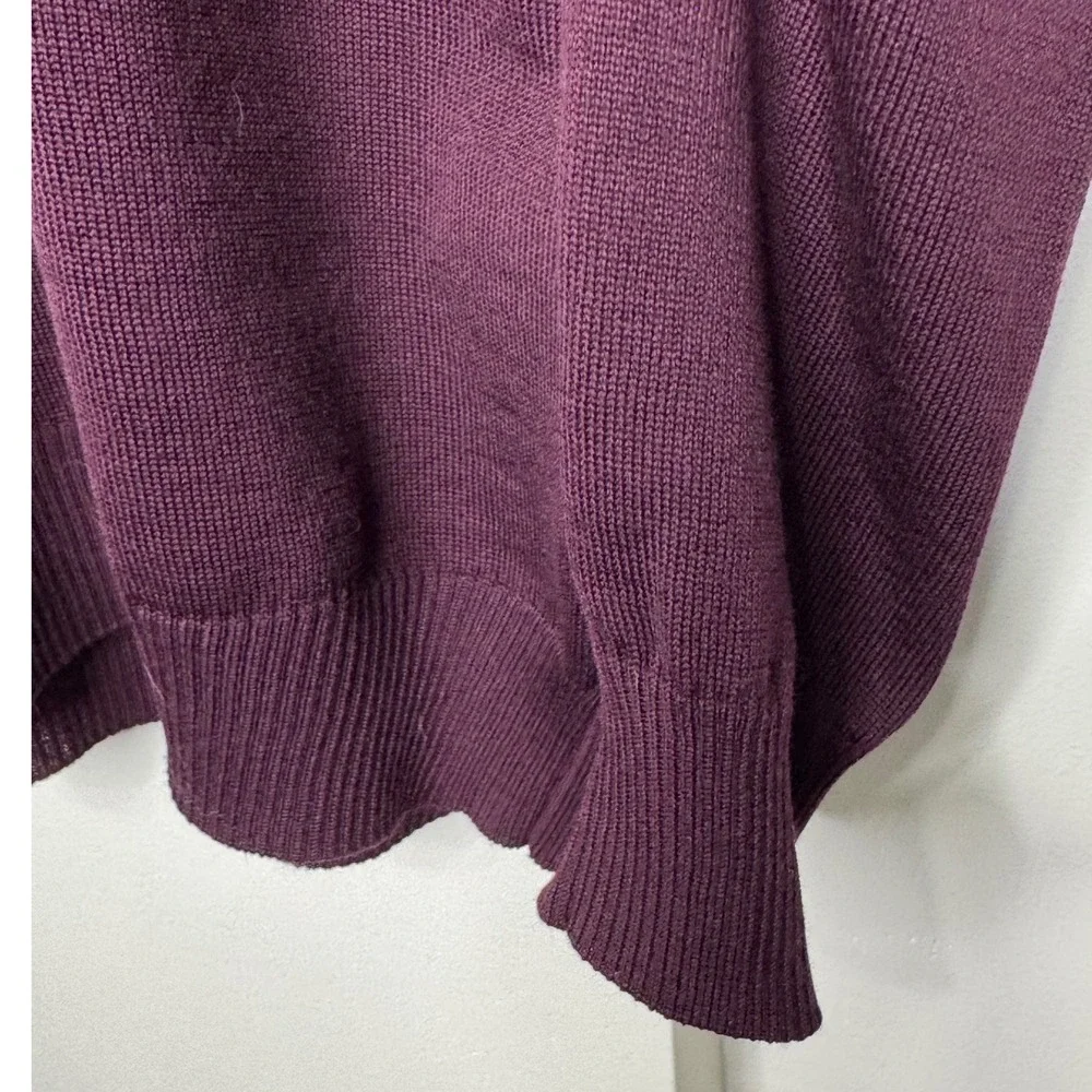 Maerz Wool Crewneck Sweater XXL (54)Purple
